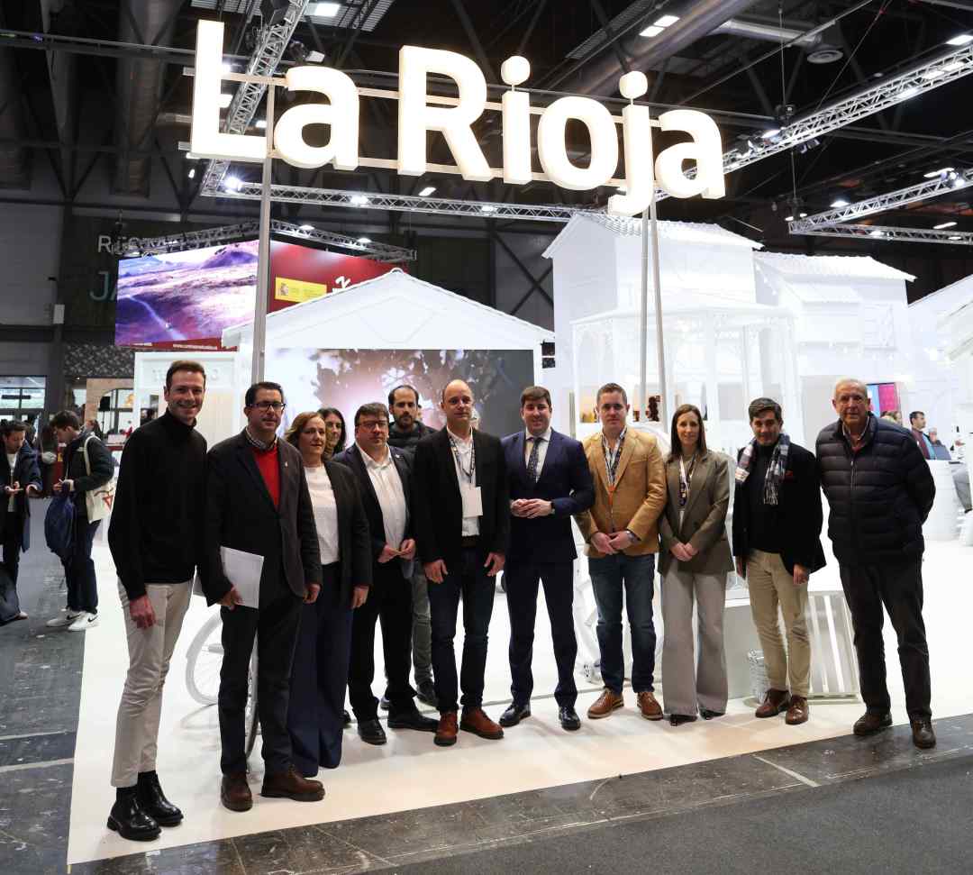 Equipo del Stand La Rioja en Fitur 2026