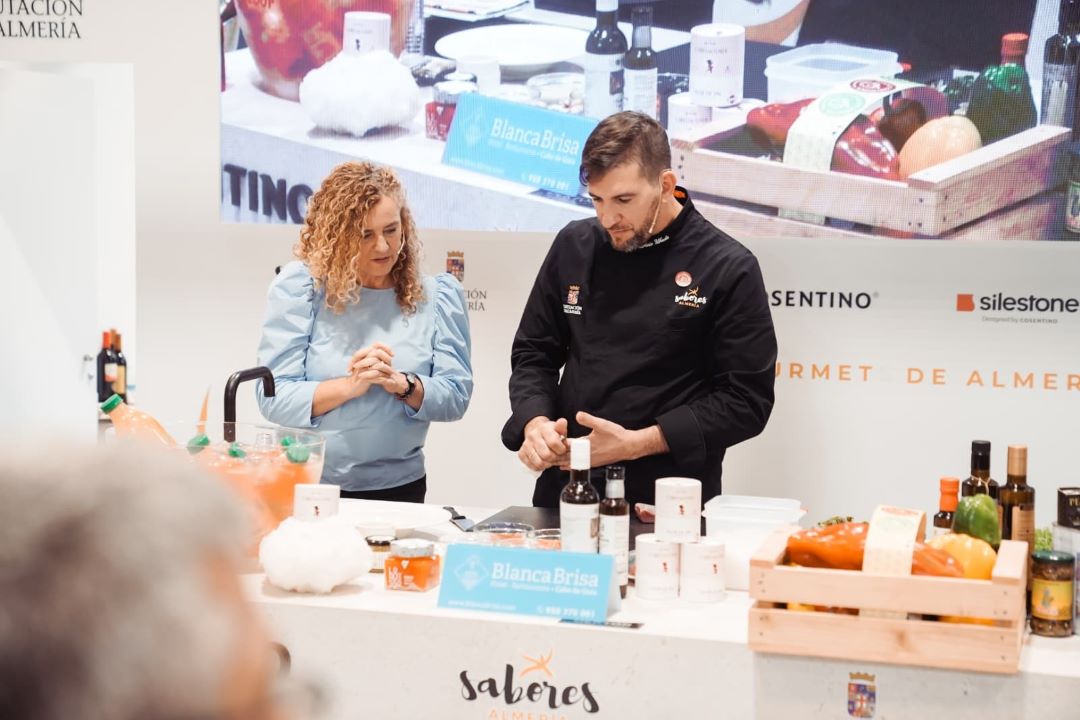 Chef Patricio Cocinando en Madrid Fusión