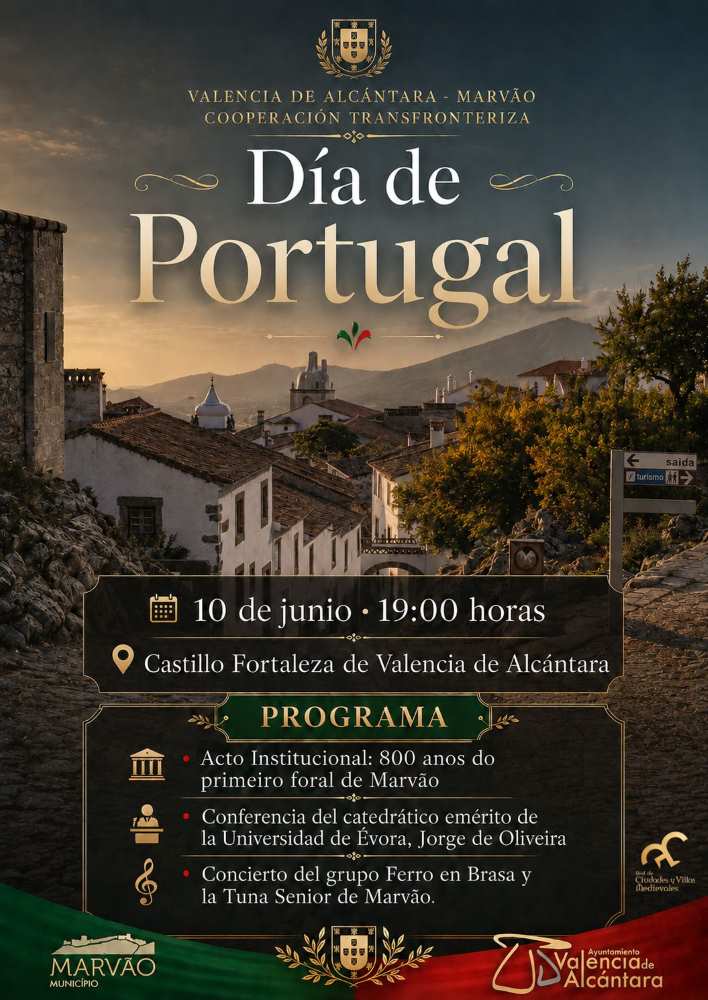 Red de Ciudades y Villas Medievales. Día de Portugal.