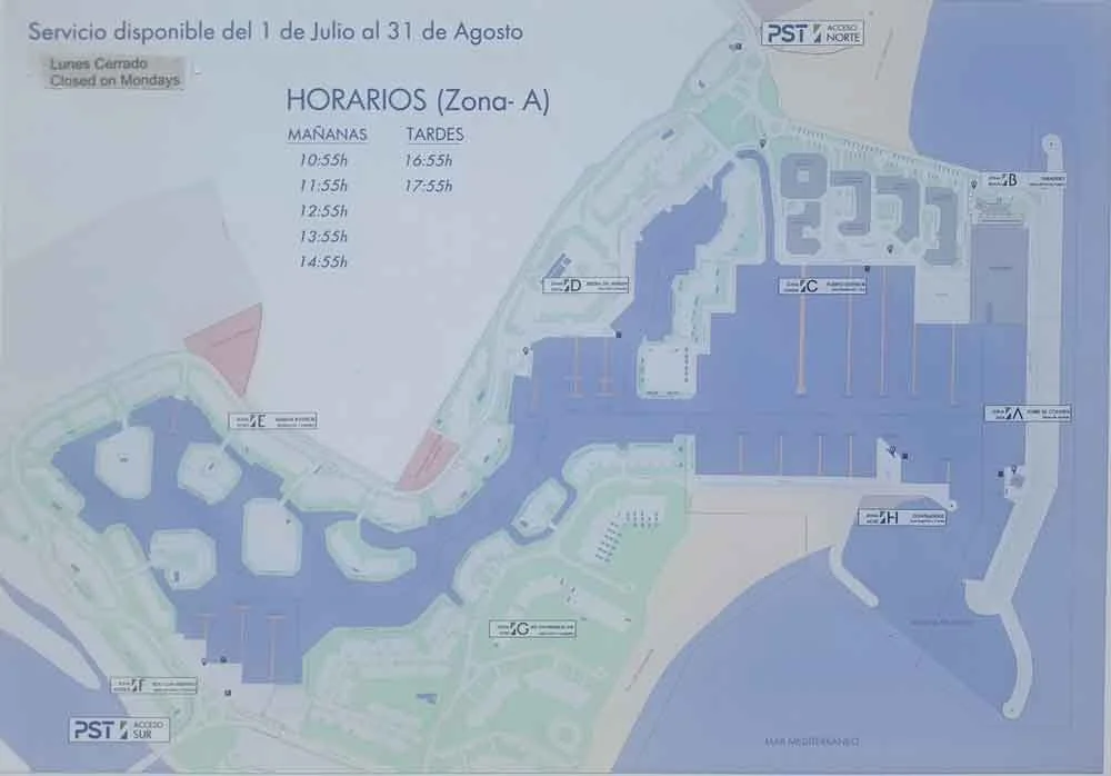 vaporetto sotogrande recorrido vaporetto sotogrande recorrido