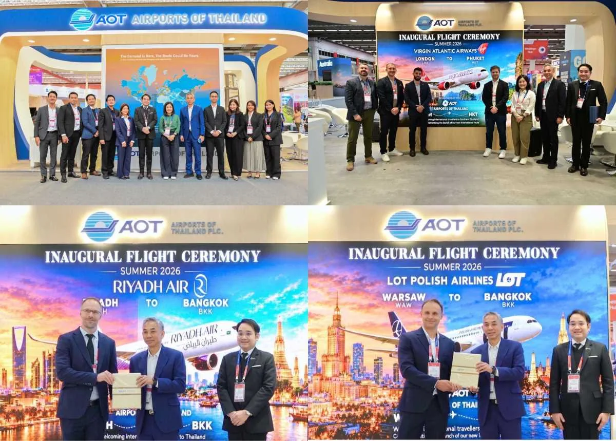 Vuelos A Tailandia. AOT Aeropuertos de Tailandia.