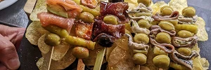 Tabla de Gildas. Taberna Acuerdo. Incluye la mejor de España.