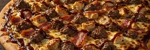 Pizzas del Mundial. Barbacoa.