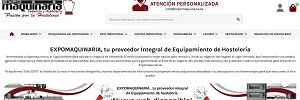 web. Expomaquinaria. Maquinaria de hosteleria.
