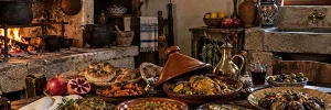 Cocina Sefardí realizada con IA