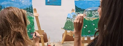 Pinta y Brinda Franquicia de Pintura y Vino