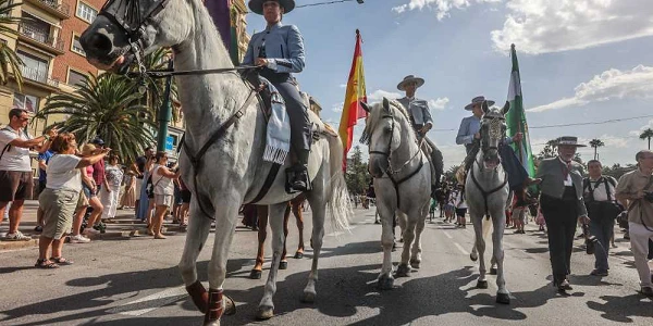Romeria de Málaga. Feria de Málaga.