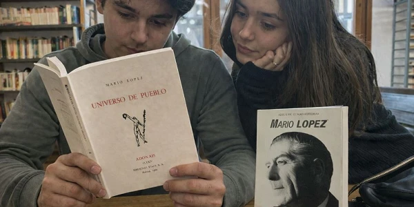 Jornadas Poeta Mario López Jovenes leyendo