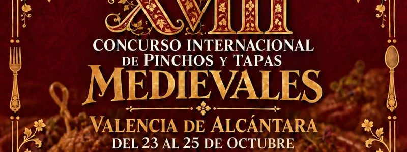 XVIII Concurso Internacional de Pinchos y Tapas Medievales en Valencia de Alcantara
