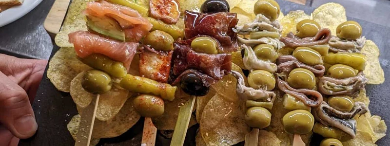 Tabla de Gildas. Taberna Acuerdo. Incluye la mejor de España.