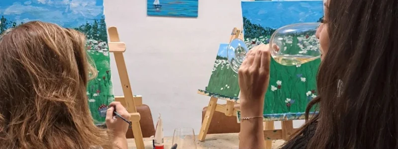 Pinta y Brinda Franquicia de Pintura y Vino